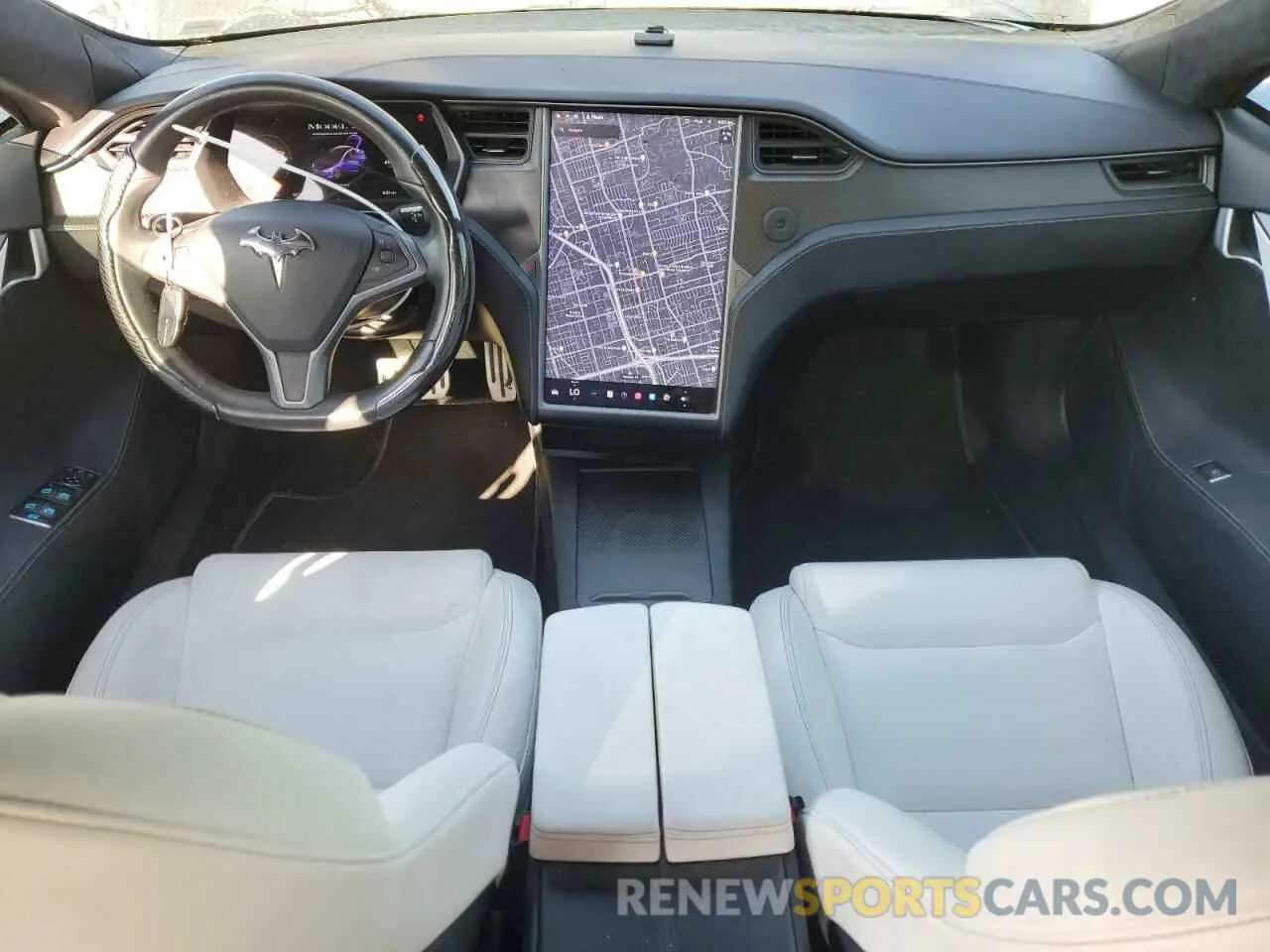 8 Photograph of a damaged car 5YJSA1E44LF364189 TESLA MODEL S 2020