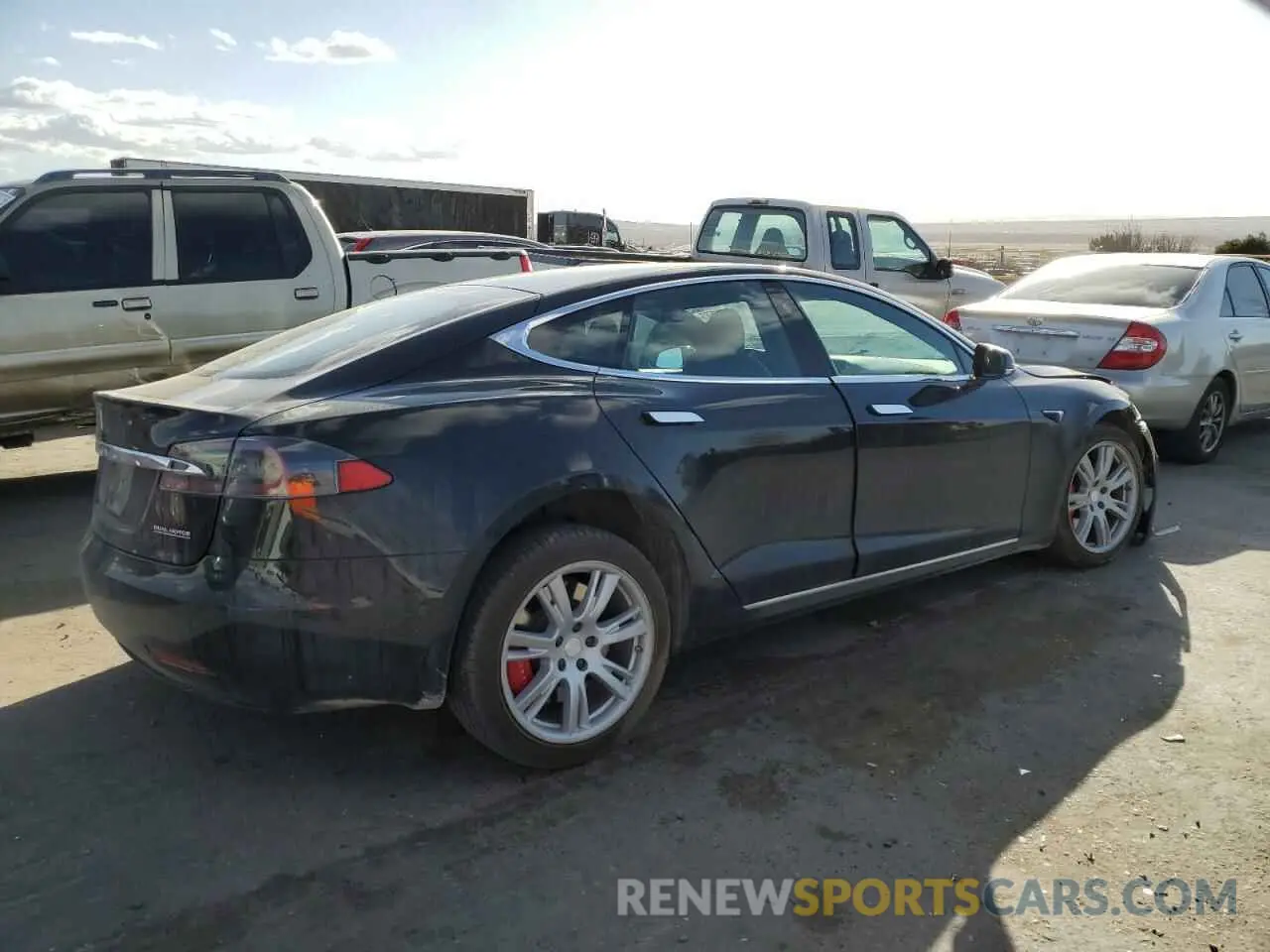 3 Photograph of a damaged car 5YJSA1E45LF382717 TESLA MODEL S 2020