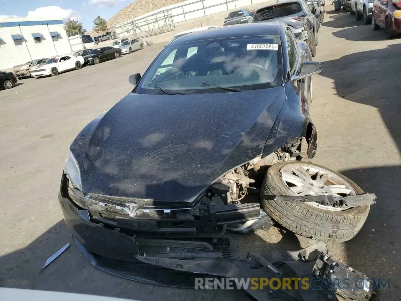 5 Photograph of a damaged car 5YJSA1E45LF382717 TESLA MODEL S 2020