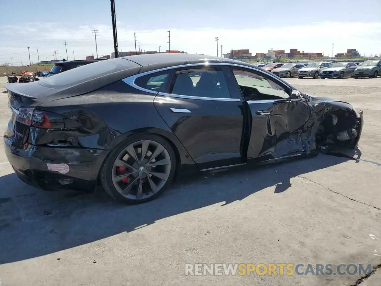 3 Photograph of a damaged car 5YJSA1E46LF396481 TESLA MODEL S 2020