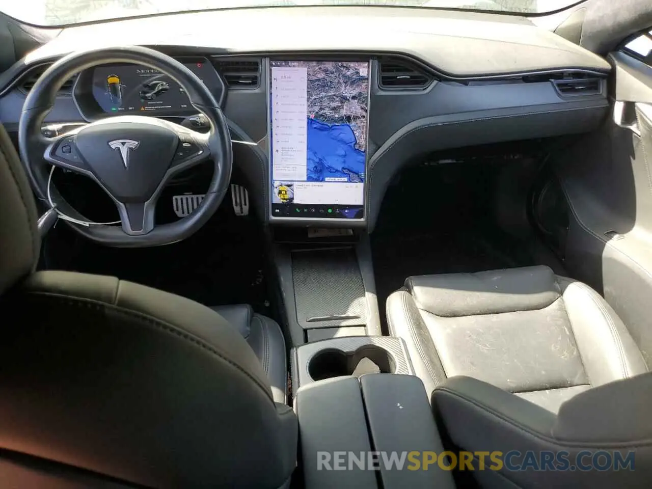 8 Photograph of a damaged car 5YJSA1E46LF396481 TESLA MODEL S 2020