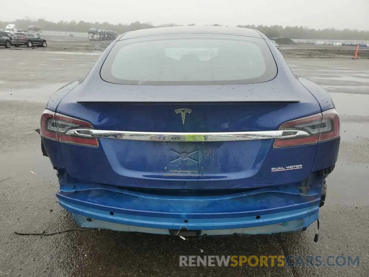 6 Photograph of a damaged car 5YJSA1E47LF390673 TESLA MODEL S 2020