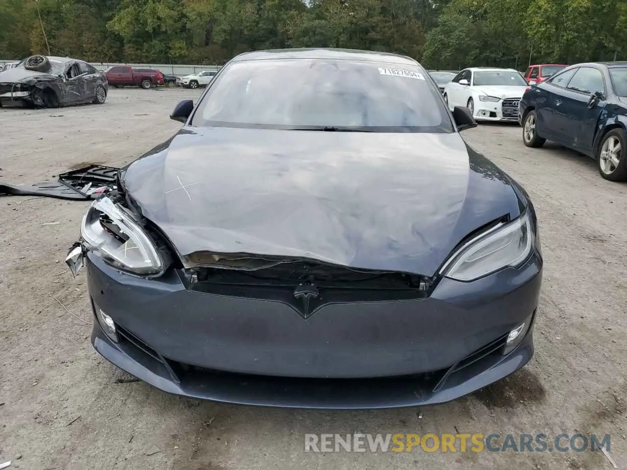 5 Photograph of a damaged car 5YJSA1E48LF390844 TESLA MODEL S 2020