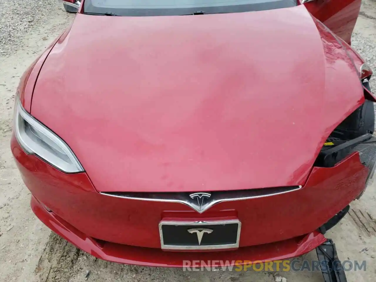 7 Photograph of a damaged car 5YJSA1E48LF412356 TESLA MODEL S 2020