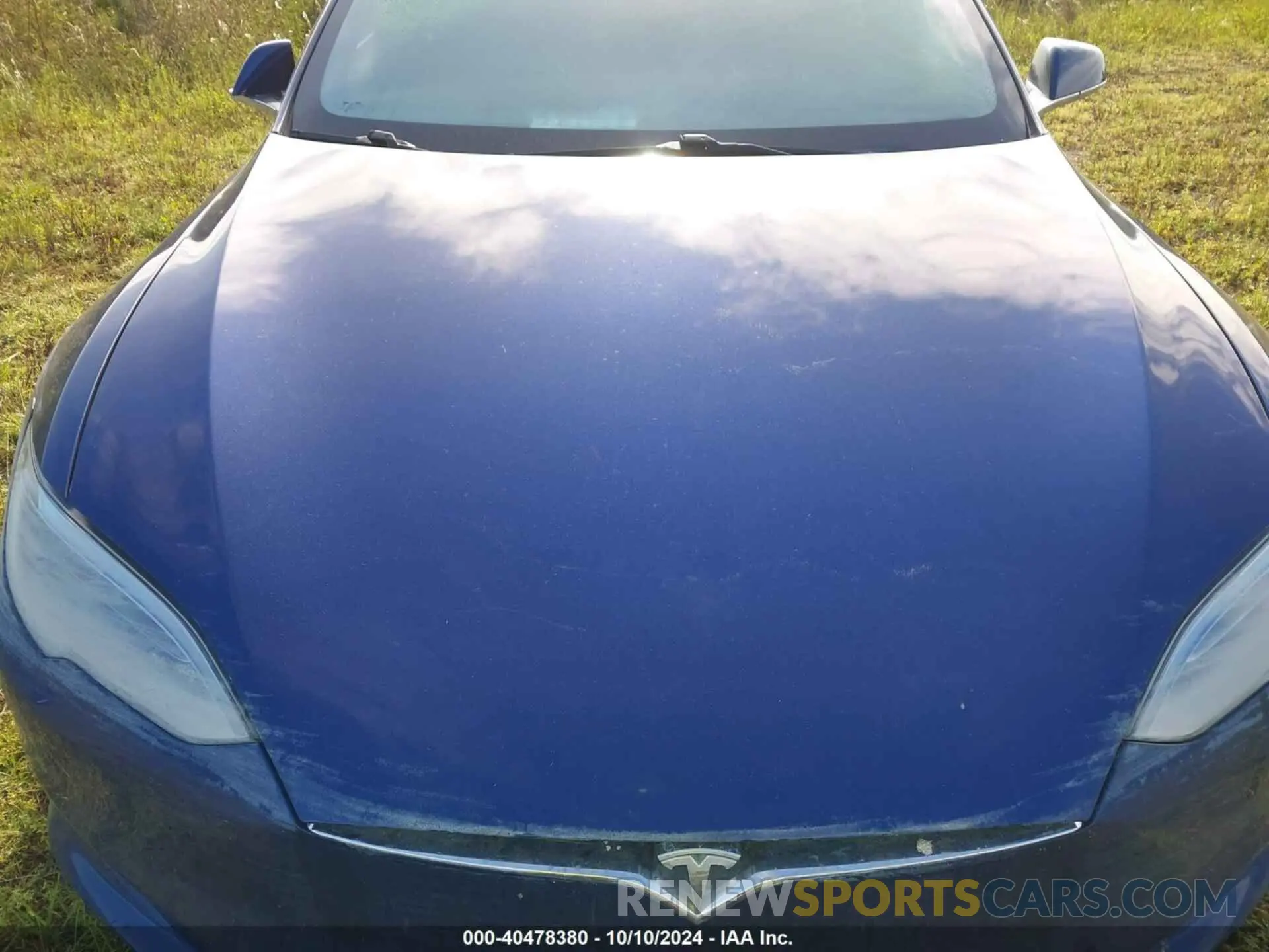 10 Photograph of a damaged car 5YJSA1E24MF424648 TESLA MODEL S 2021