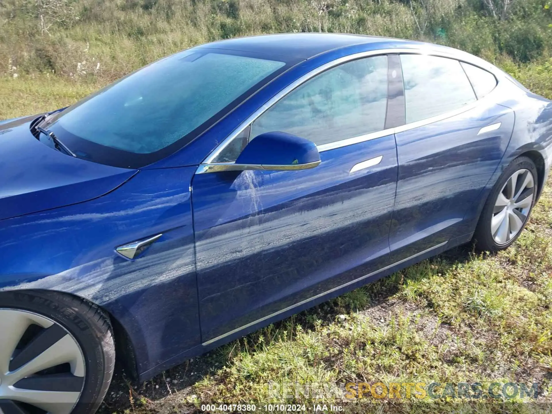 6 Photograph of a damaged car 5YJSA1E24MF424648 TESLA MODEL S 2021