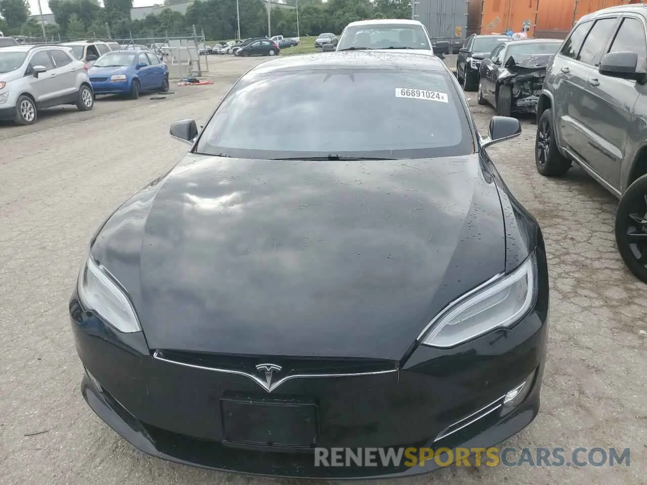 5 Photograph of a damaged car 5YJSA1E24MF426853 TESLA MODEL S 2021