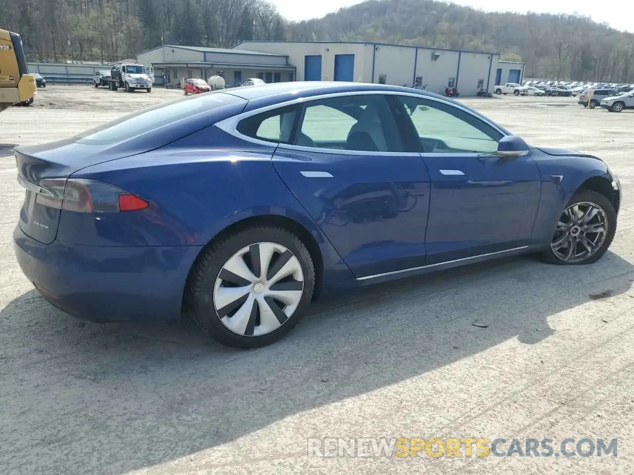 3 Photograph of a damaged car 5YJSA1E26MF426210 TESLA MODEL S 2021