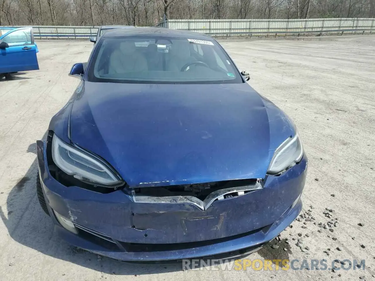 5 Photograph of a damaged car 5YJSA1E26MF426210 TESLA MODEL S 2021