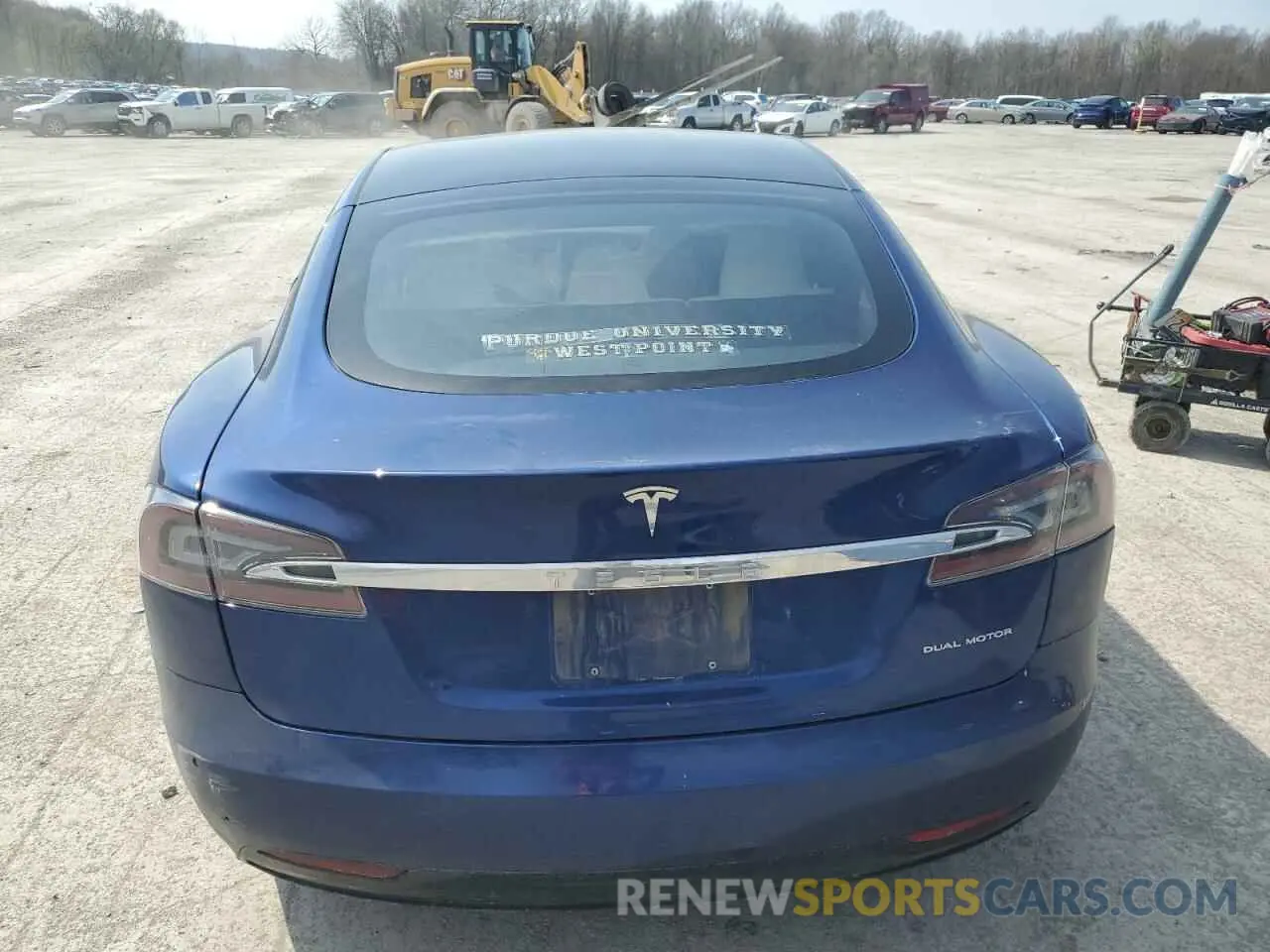 6 Photograph of a damaged car 5YJSA1E26MF426210 TESLA MODEL S 2021