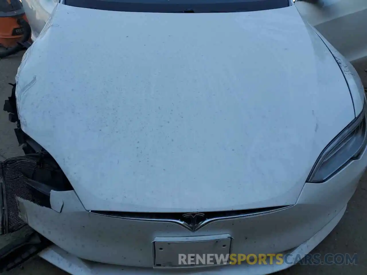 11 Photograph of a damaged car 5YJSA1E29MF419106 TESLA MODEL S 2021