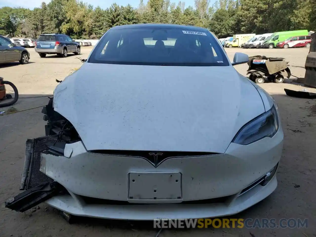 5 Photograph of a damaged car 5YJSA1E29MF419106 TESLA MODEL S 2021