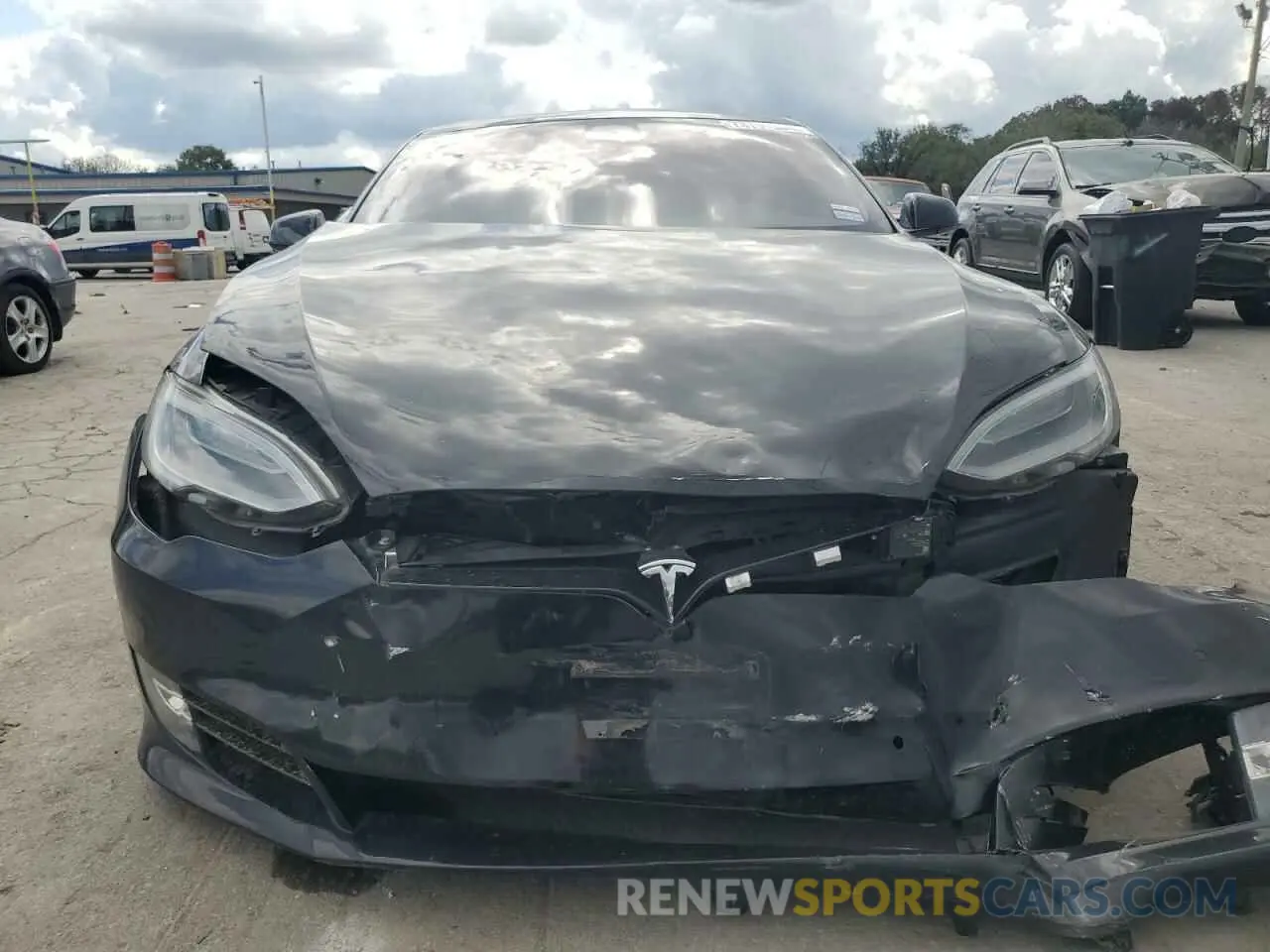 5 Photograph of a damaged car 5YJSA1E29MF423754 TESLA MODEL S 2021