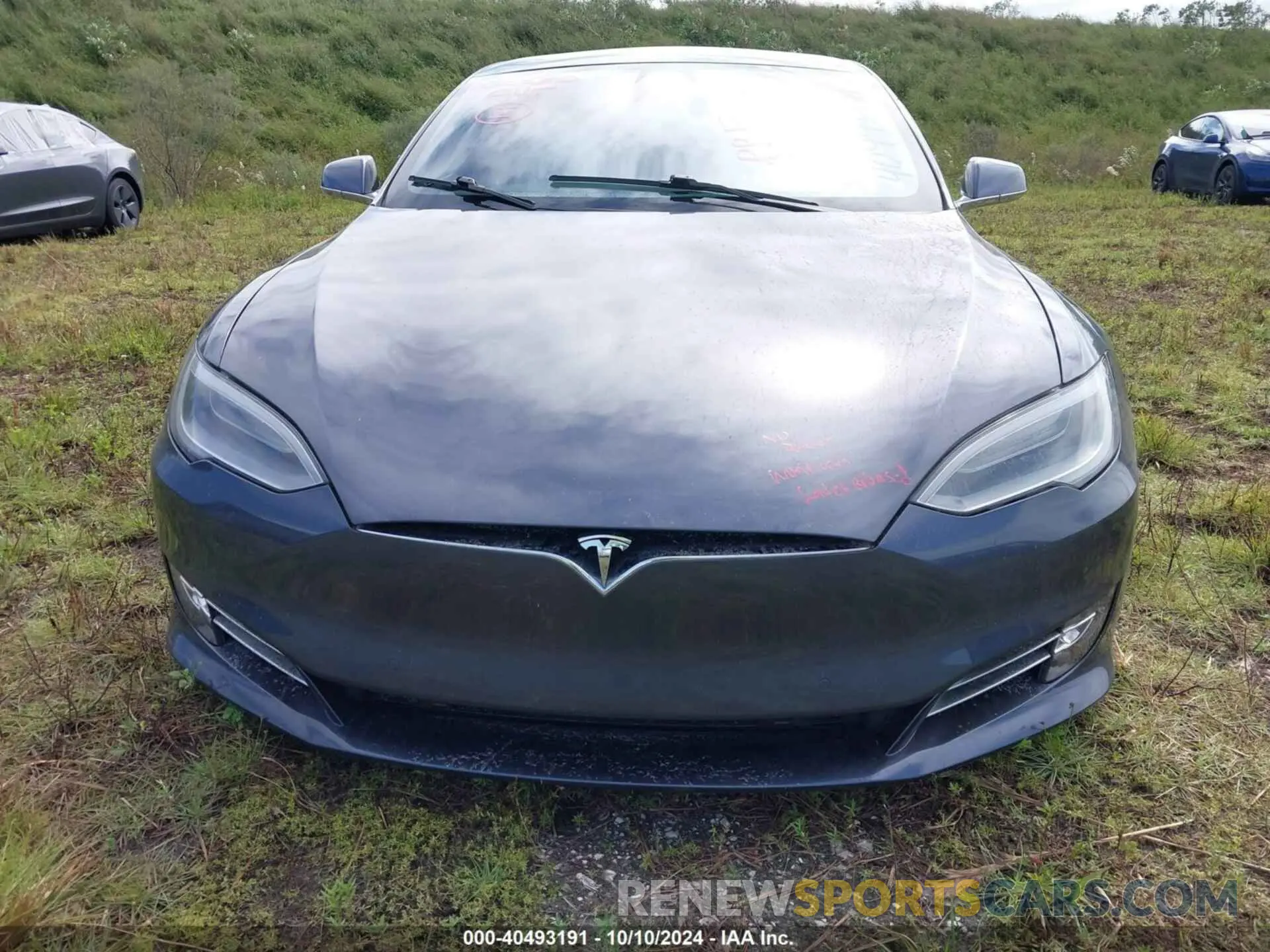 6 Photograph of a damaged car 5YJSA1E2XMF419180 TESLA MODEL S 2021