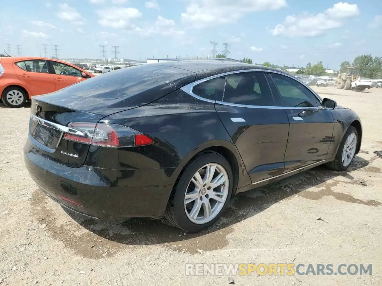 3 Photograph of a damaged car 5YJSA1E2XMF426999 TESLA MODEL S 2021