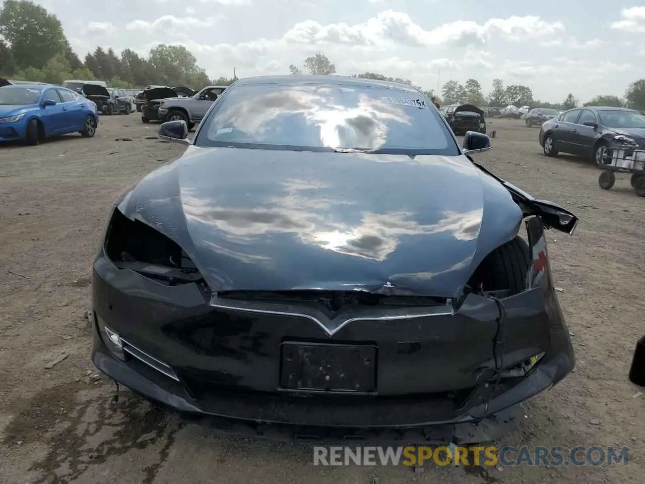 5 Photograph of a damaged car 5YJSA1E2XMF426999 TESLA MODEL S 2021