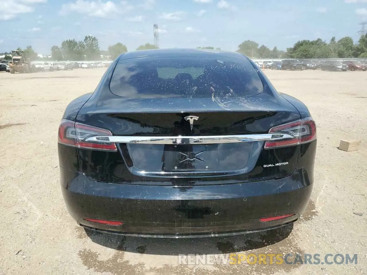 6 Photograph of a damaged car 5YJSA1E2XMF426999 TESLA MODEL S 2021