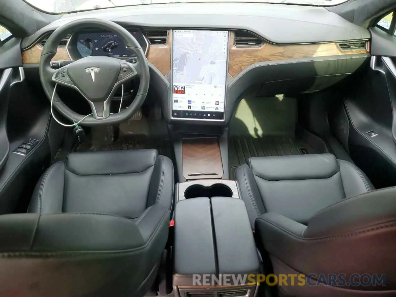 8 Photograph of a damaged car 5YJSA1E2XMF426999 TESLA MODEL S 2021