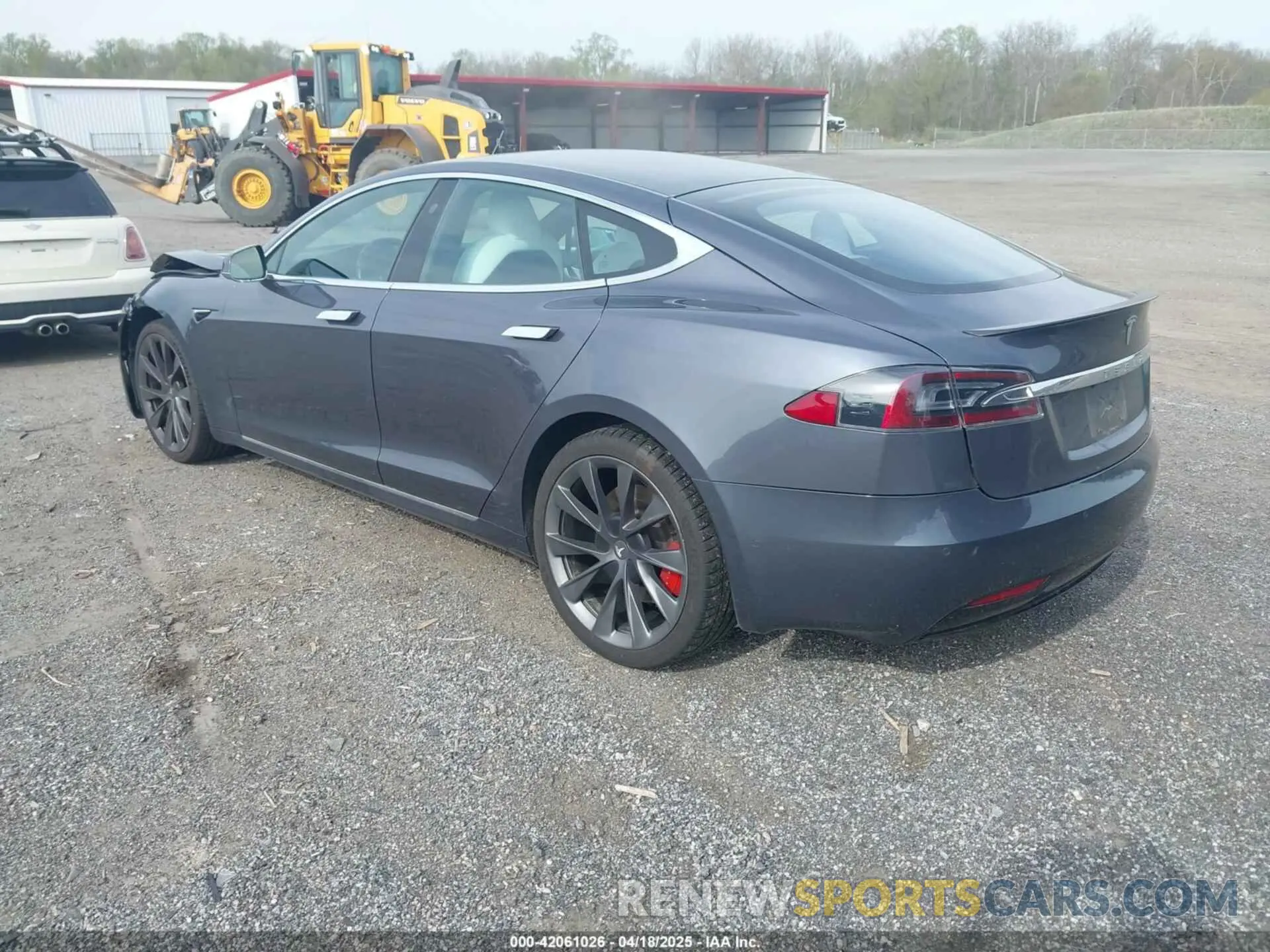3 Photograph of a damaged car 5YJSA1E46MF427813 TESLA MODEL S 2021