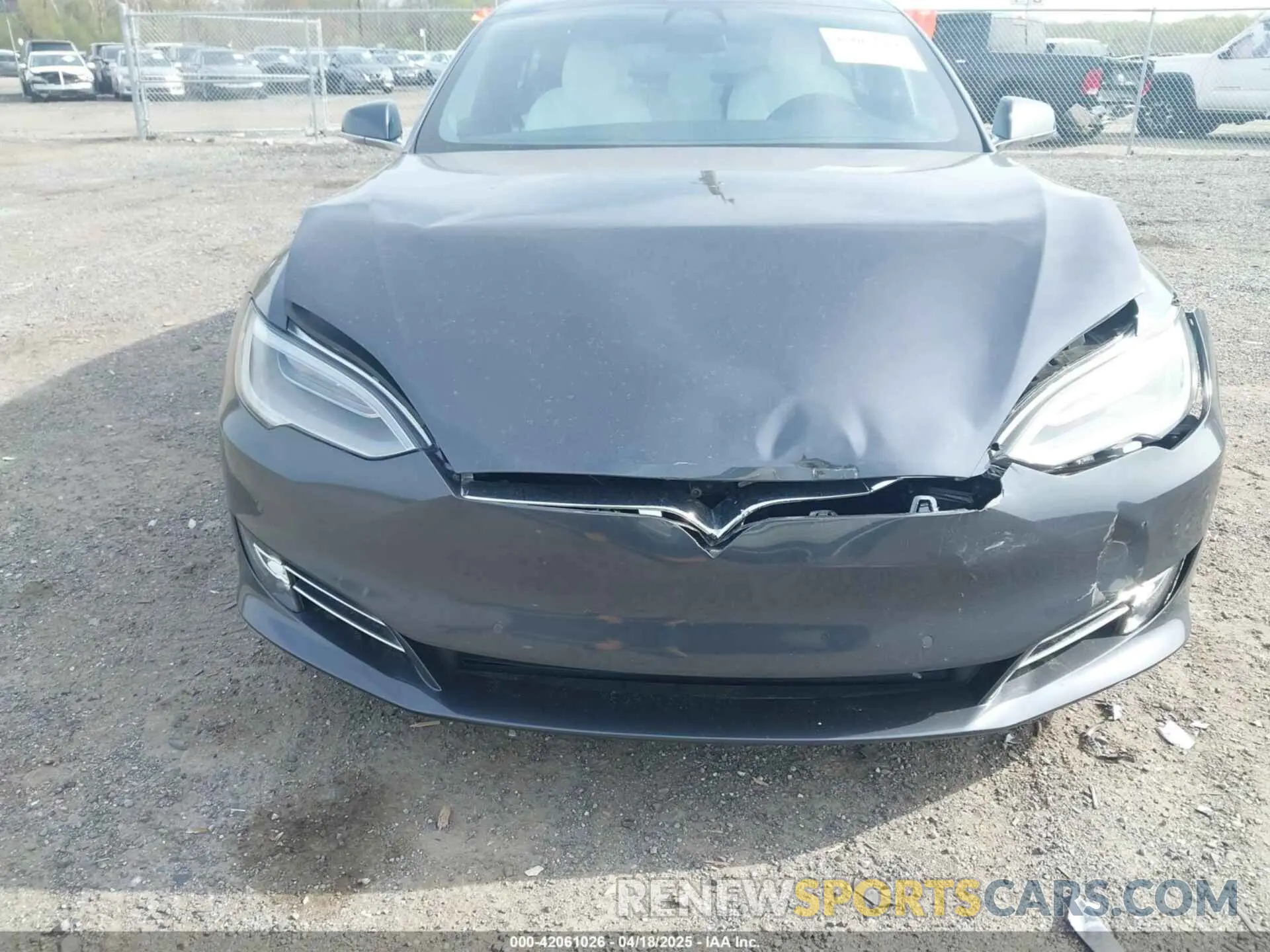 6 Photograph of a damaged car 5YJSA1E46MF427813 TESLA MODEL S 2021