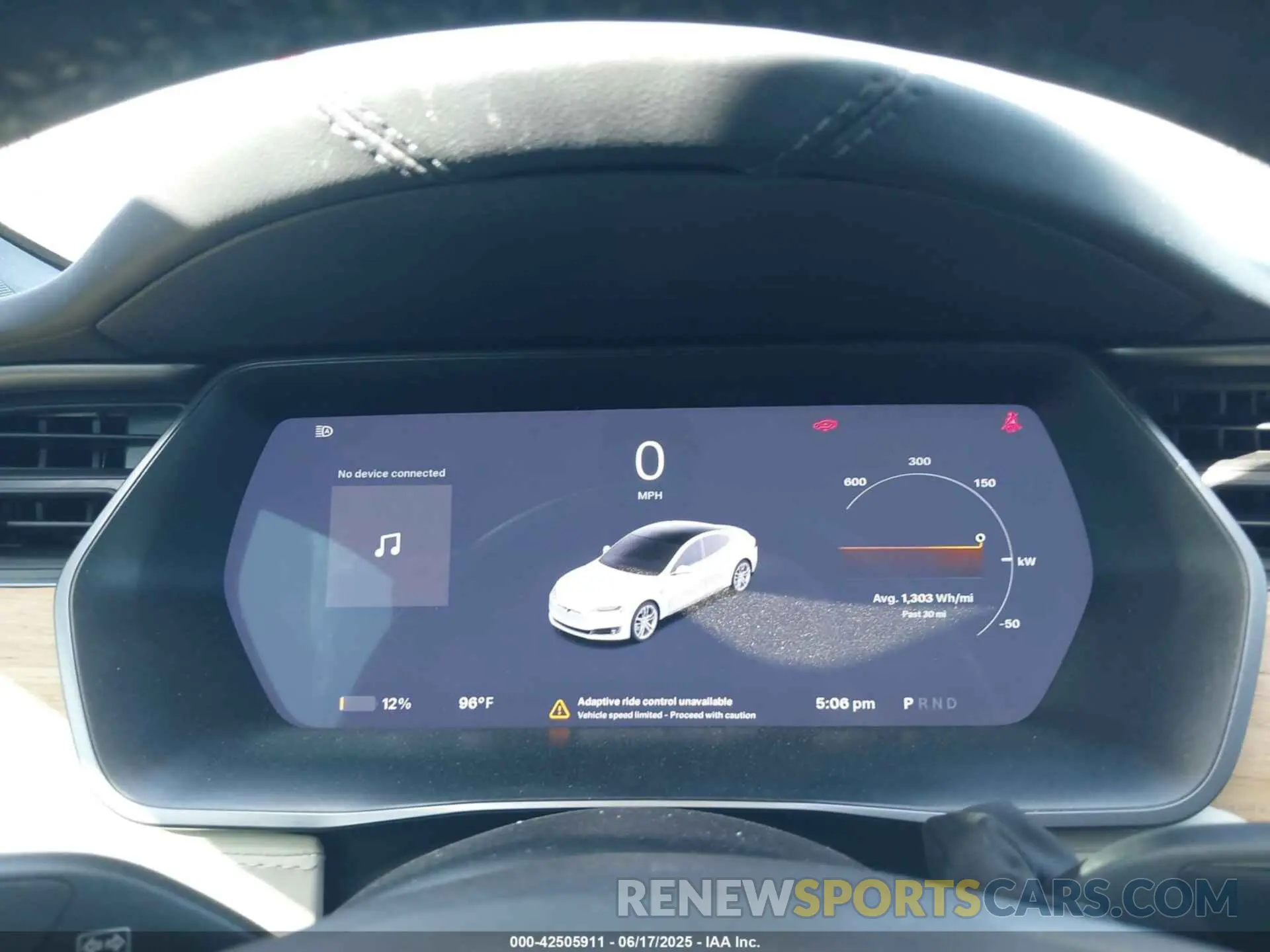 7 Photograph of a damaged car 5YJSA1E49MF426168 TESLA MODEL S 2021