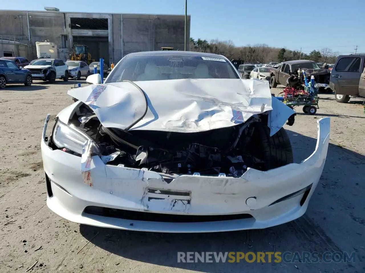 5 Photograph of a damaged car 5YJSA1E50MF452683 TESLA MODEL S 2021