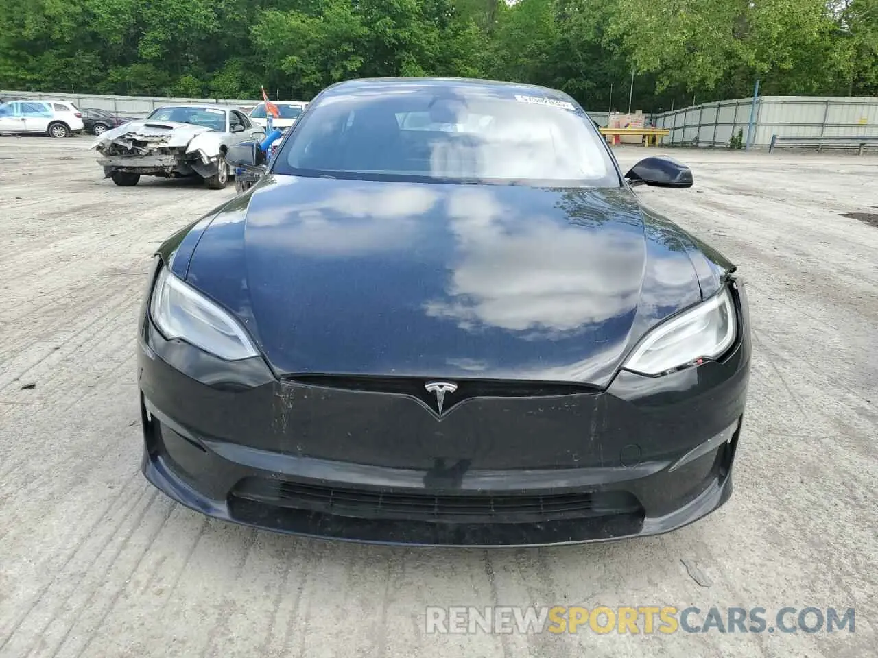 5 Photograph of a damaged car 5YJSA1E52MF428241 TESLA MODEL S 2021