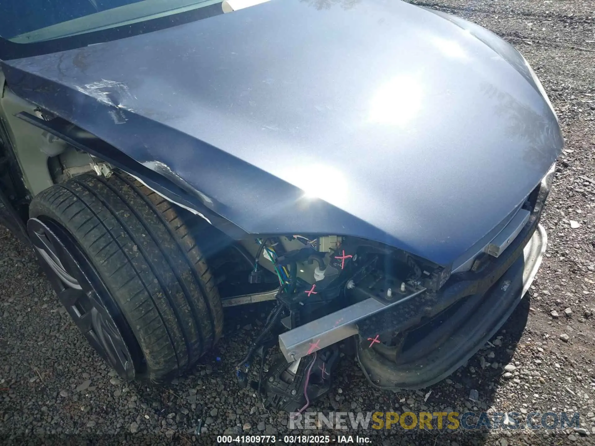 6 Photograph of a damaged car 5YJSA1E52MF428370 TESLA MODEL S 2021