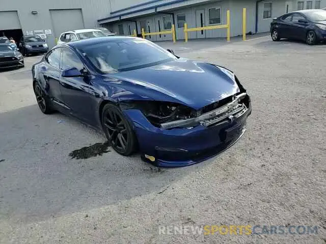 14 Photograph of a damaged car 5YJSA1E52MF437103 TESLA MODEL S 2021