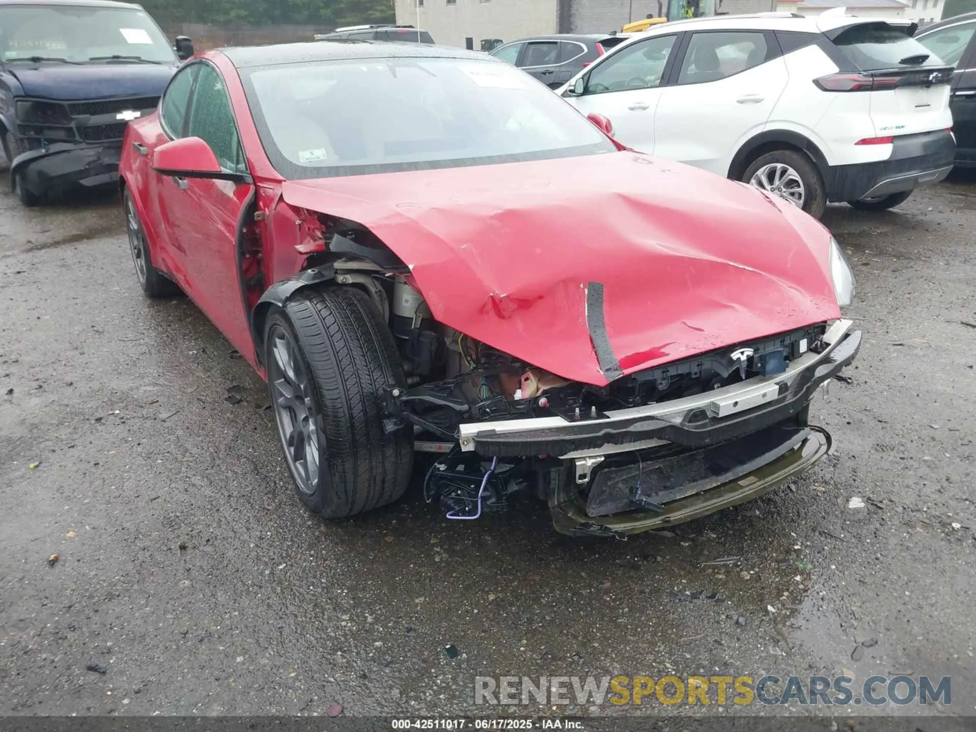 6 Photograph of a damaged car 5YJSA1E53MF428488 TESLA MODEL S 2021
