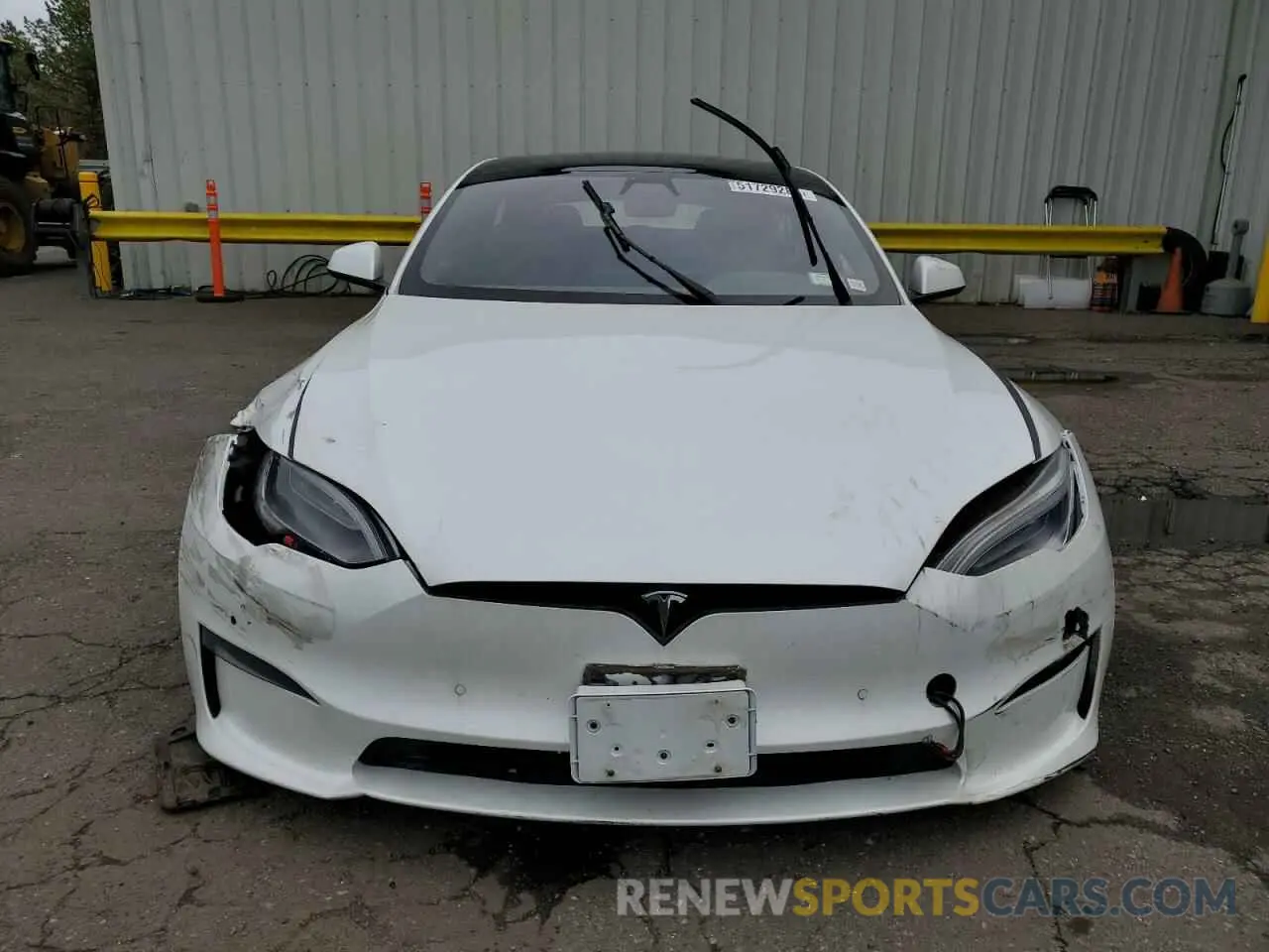 5 Photograph of a damaged car 5YJSA1E54MF439287 TESLA MODEL S 2021