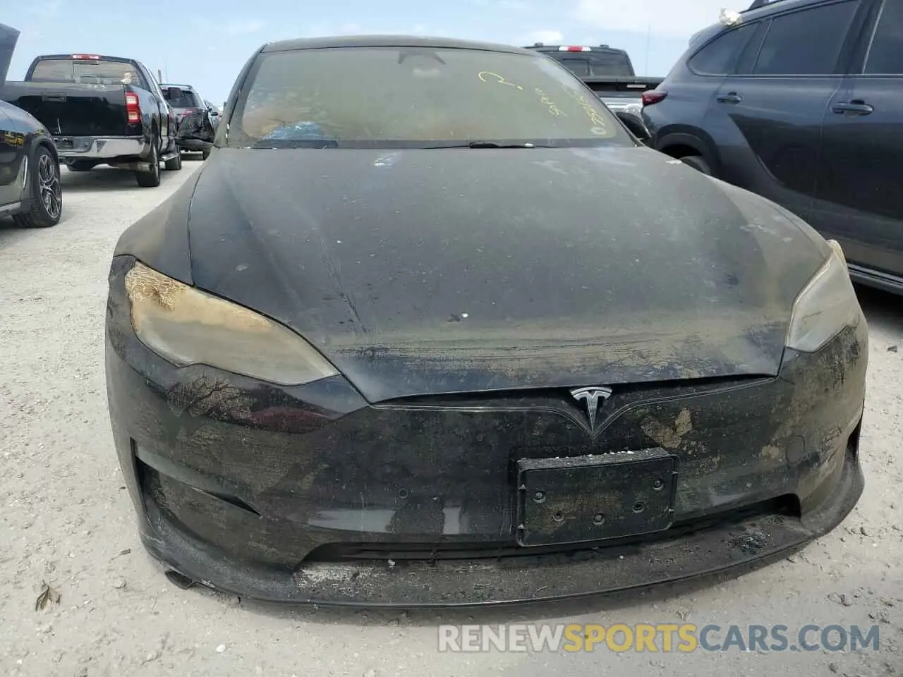 5 Photograph of a damaged car 5YJSA1E57MF454429 TESLA MODEL S 2021