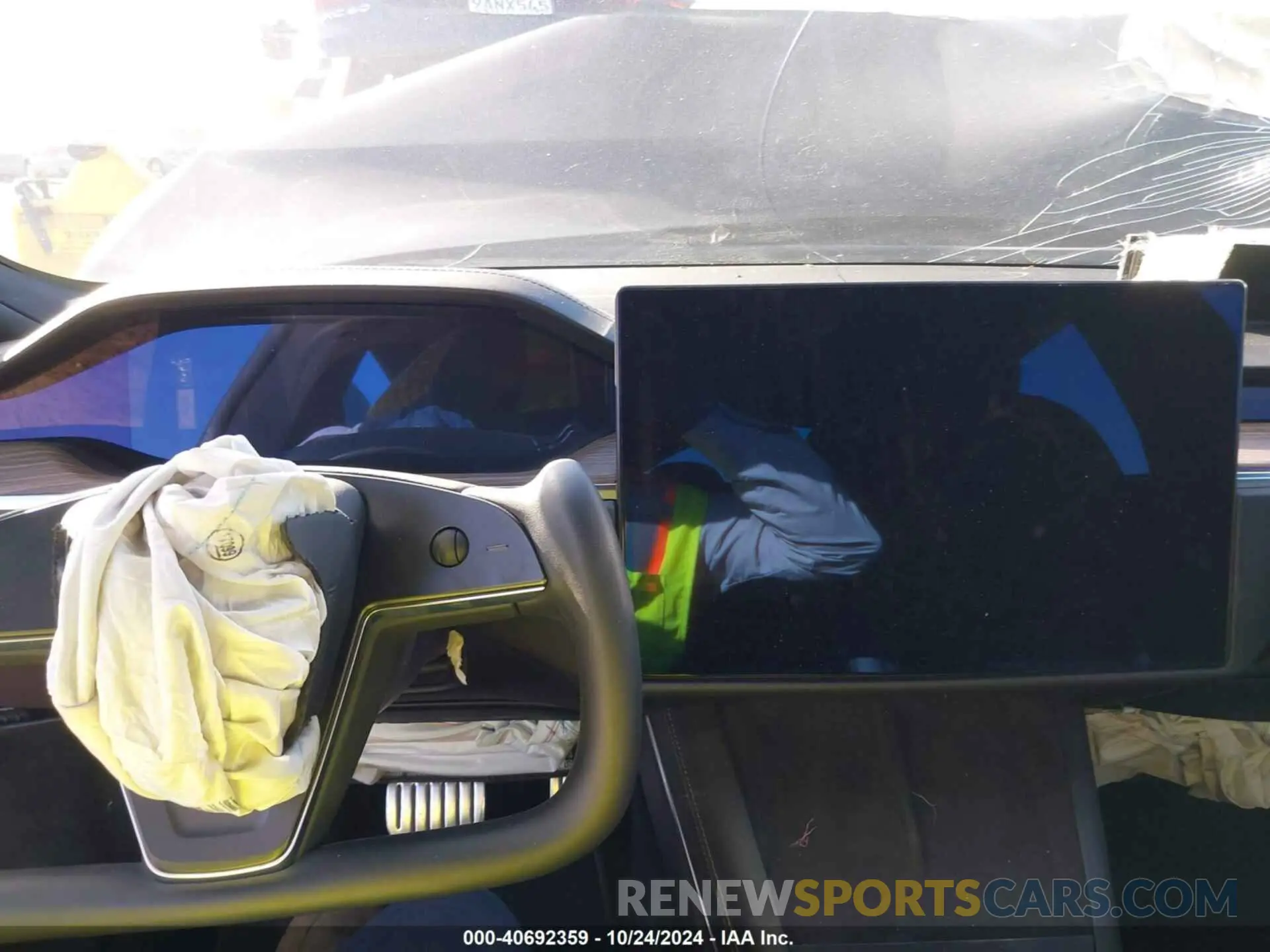 7 Photograph of a damaged car 5YJSA1E58MF429555 TESLA MODEL S 2021