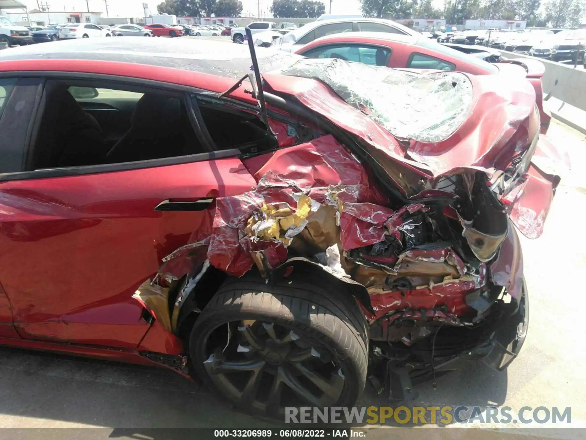 6 Photograph of a damaged car 5YJSA1E59MF439558 TESLA MODEL S 2021