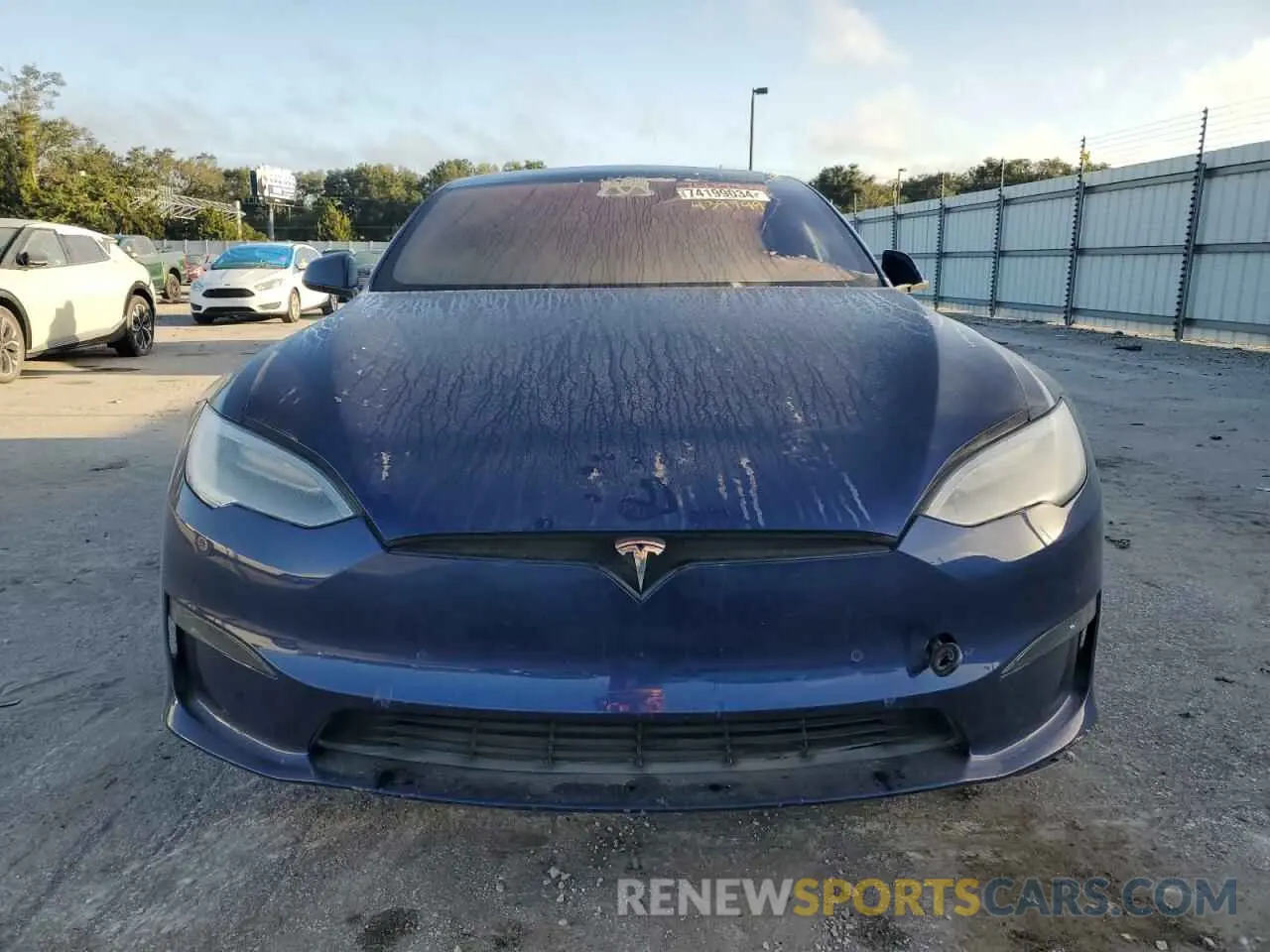 5 Photograph of a damaged car 5YJSA1E59MF439799 TESLA MODEL S 2021