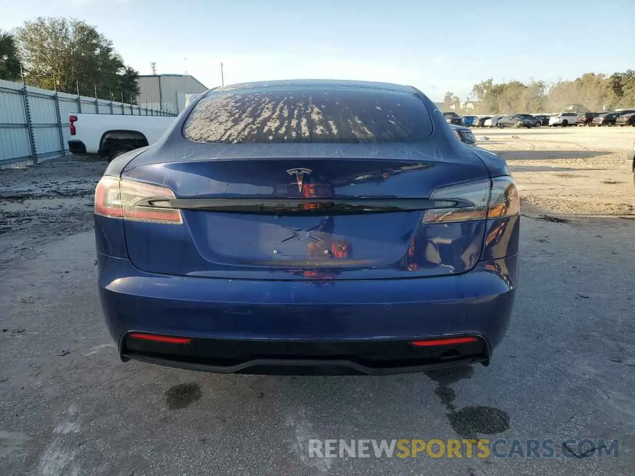 6 Photograph of a damaged car 5YJSA1E59MF439799 TESLA MODEL S 2021