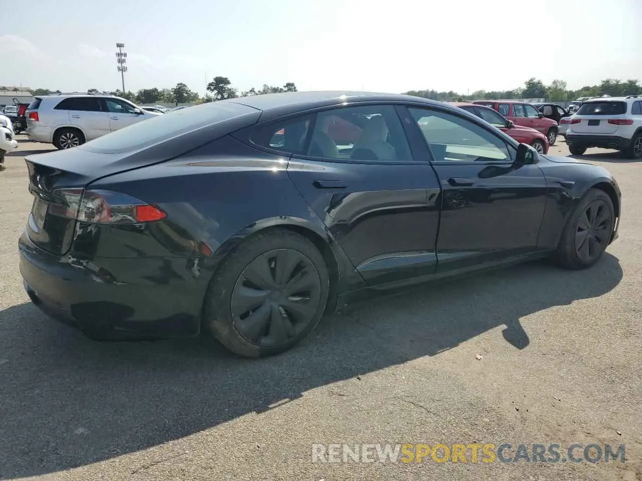 3 Photograph of a damaged car 5YJSA1E5XMF428276 TESLA MODEL S 2021