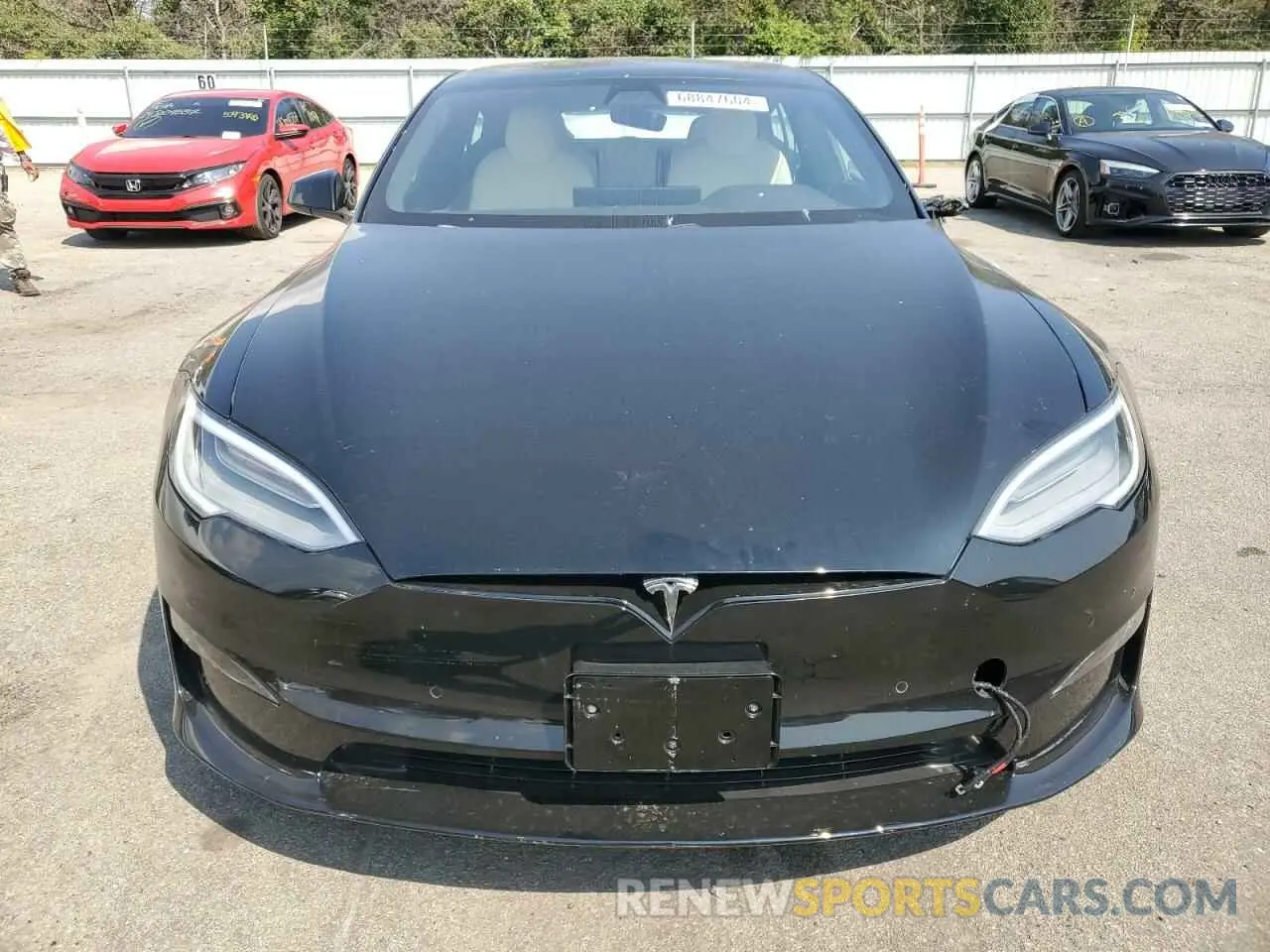 5 Photograph of a damaged car 5YJSA1E5XMF428276 TESLA MODEL S 2021