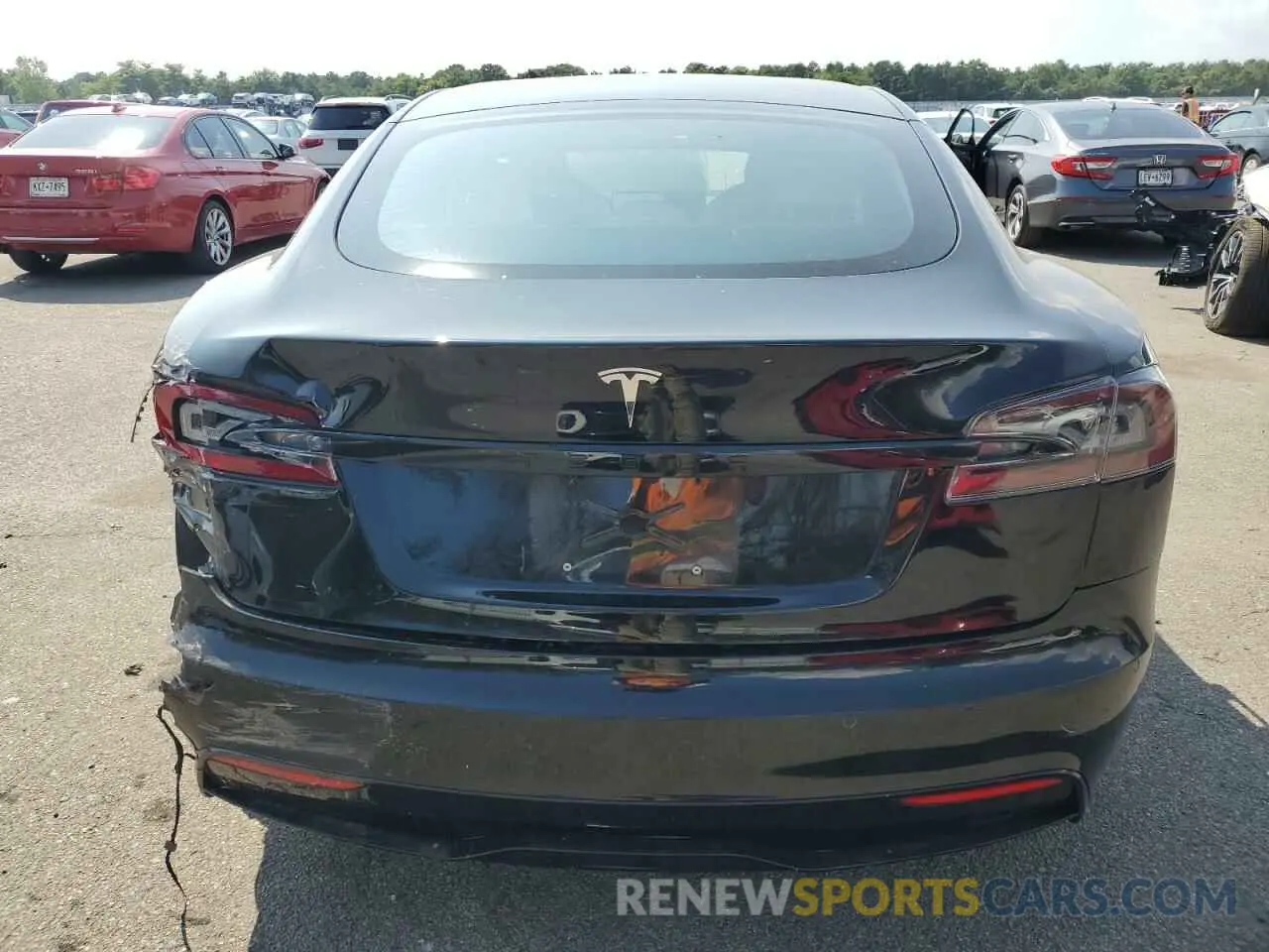6 Photograph of a damaged car 5YJSA1E5XMF428276 TESLA MODEL S 2021