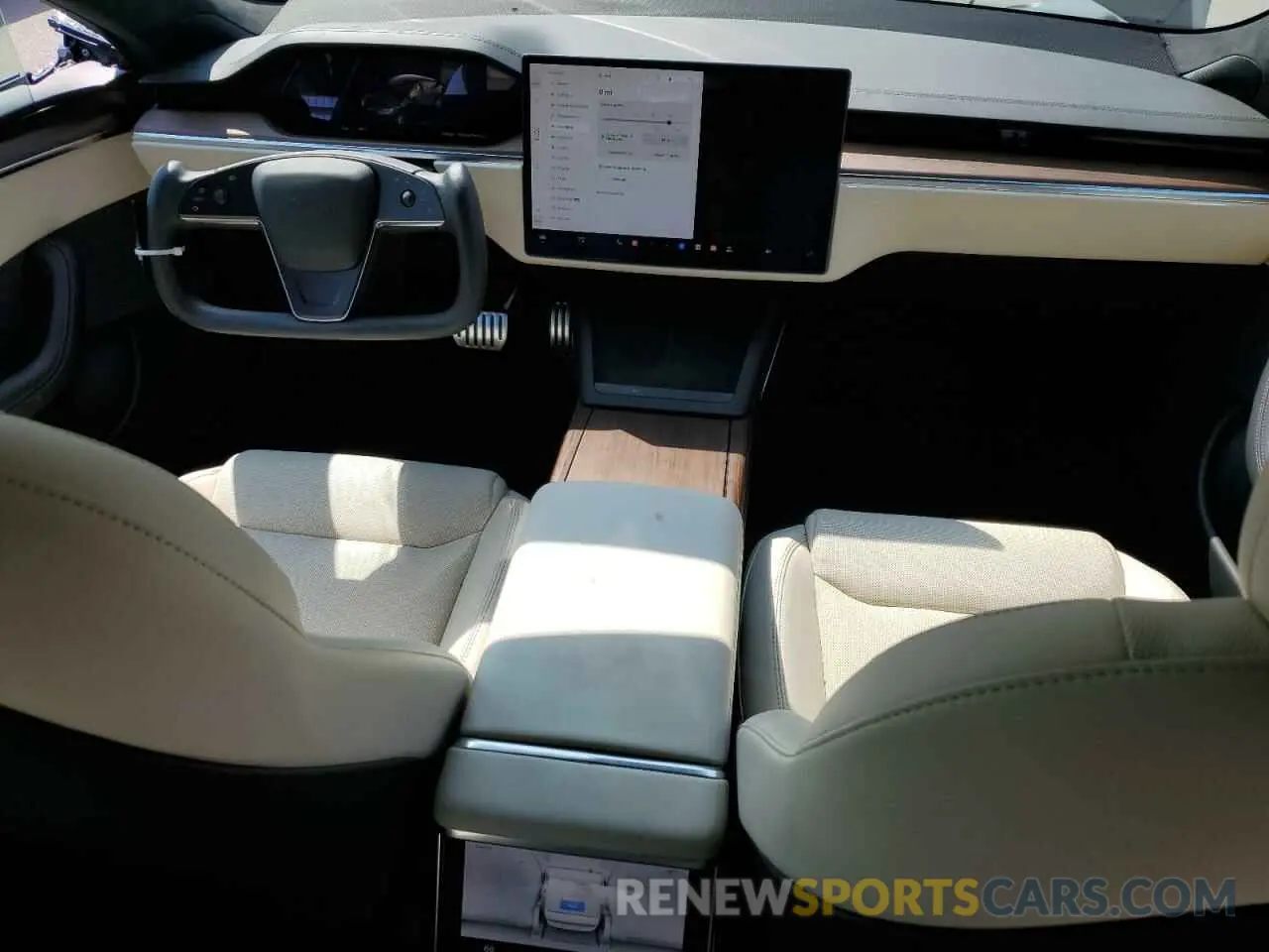 8 Photograph of a damaged car 5YJSA1E5XMF428276 TESLA MODEL S 2021