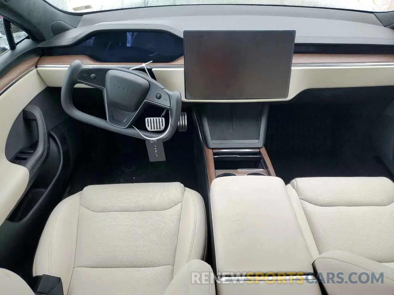 8 Photograph of a damaged car 5YJSA1E5XMF439827 TESLA MODEL S 2021