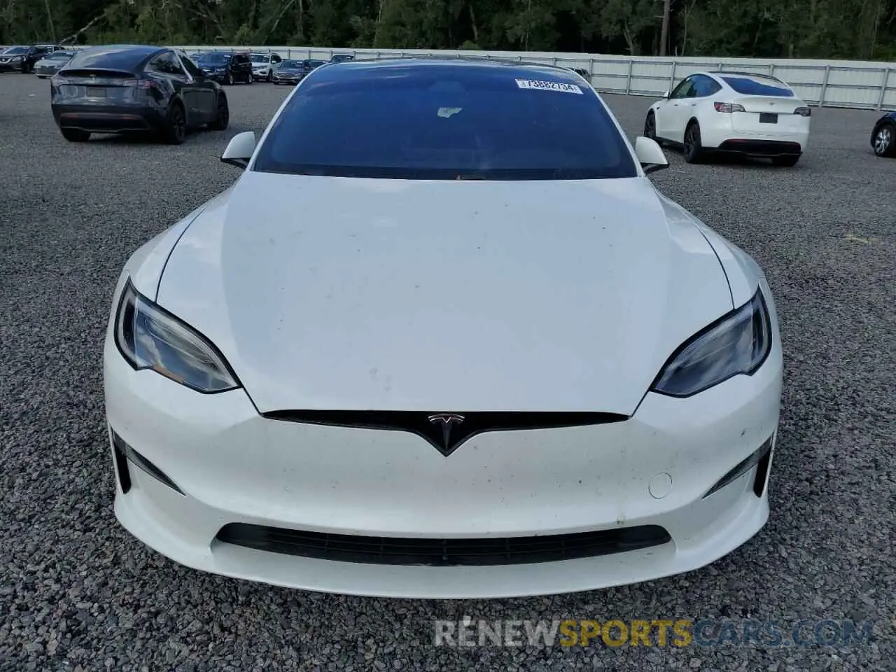 5 Photograph of a damaged car 5YJSA1E60MF439859 TESLA MODEL S 2021