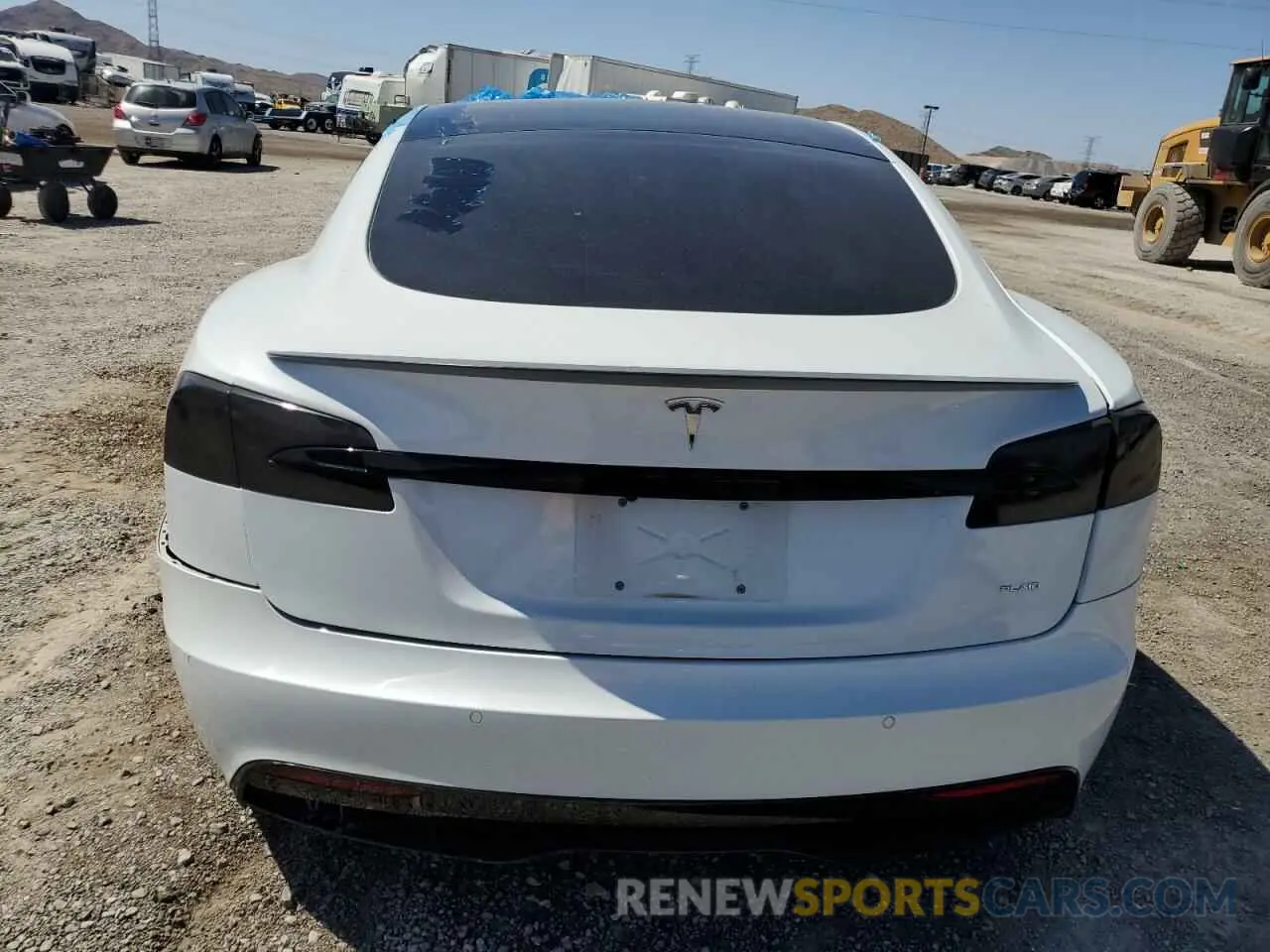 6 Photograph of a damaged car 5YJSA1E62MF442617 TESLA MODEL S 2021
