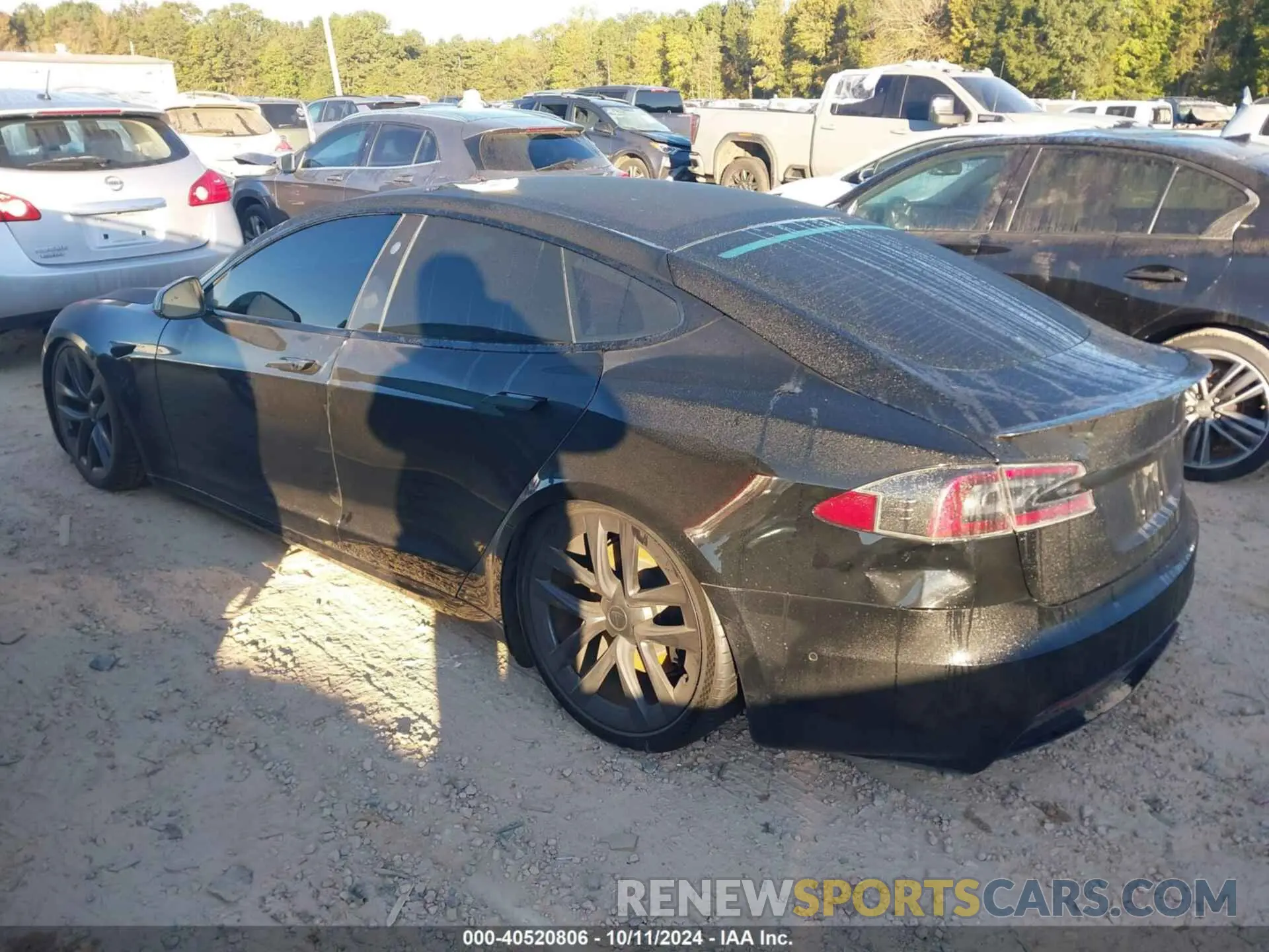 3 Photograph of a damaged car 5YJSA1E62MF451785 TESLA MODEL S 2021
