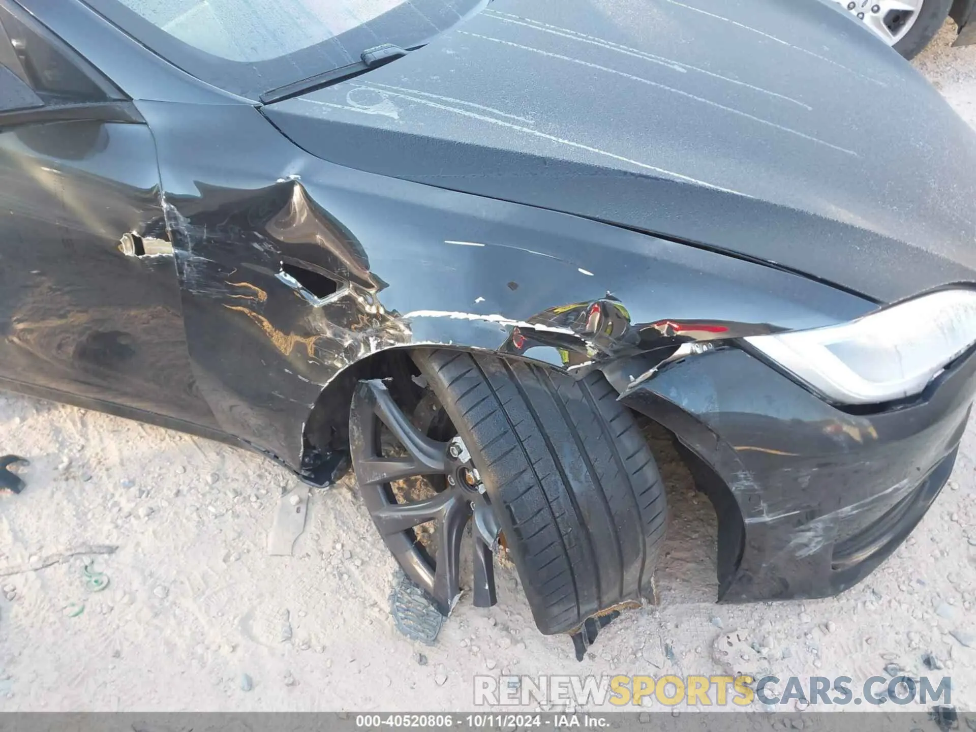 6 Photograph of a damaged car 5YJSA1E62MF451785 TESLA MODEL S 2021
