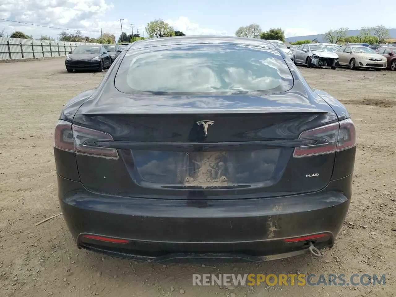 6 Photograph of a damaged car 5YJSA1E62MF455304 TESLA MODEL S 2021
