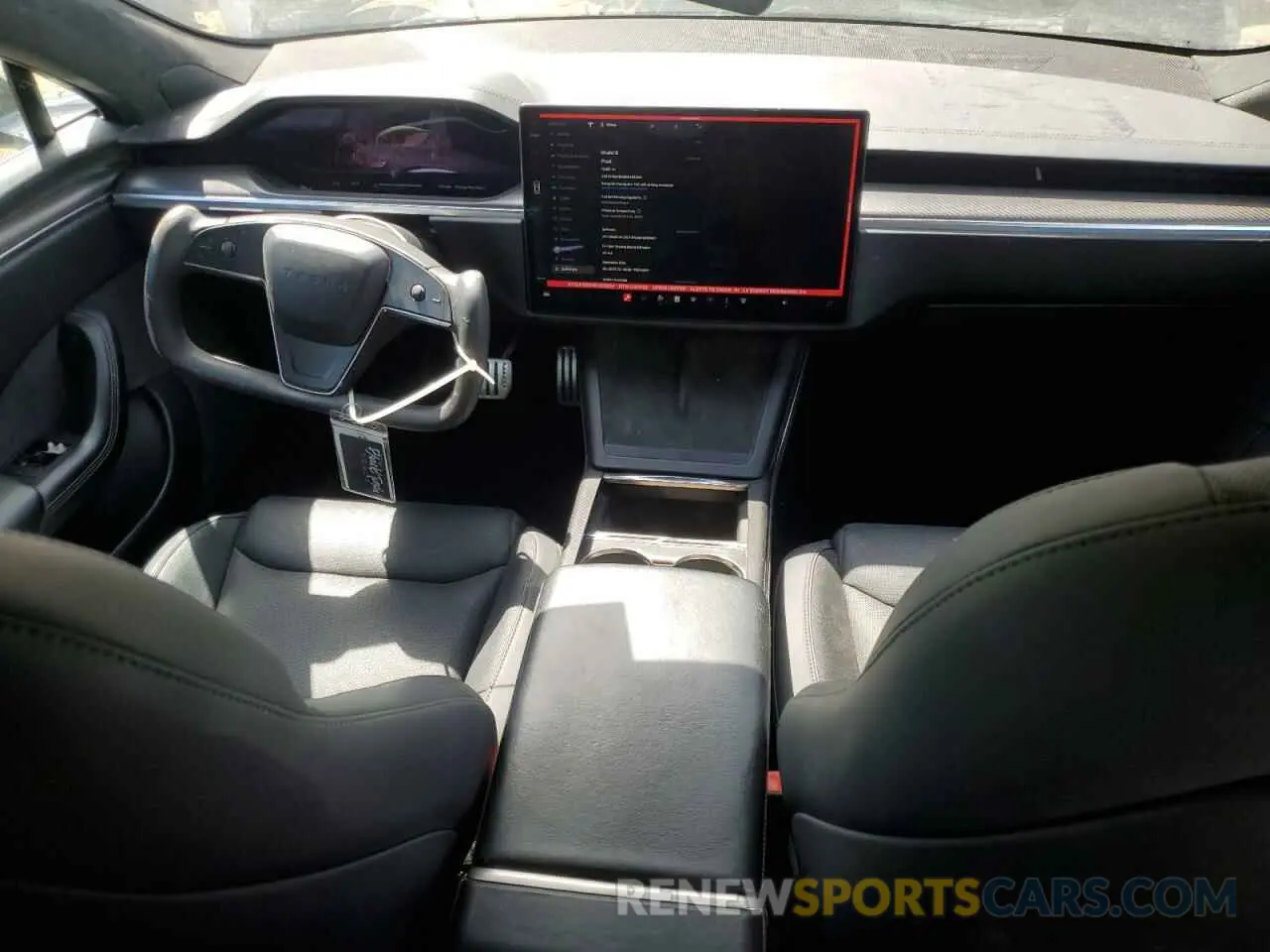 8 Photograph of a damaged car 5YJSA1E62MF455304 TESLA MODEL S 2021