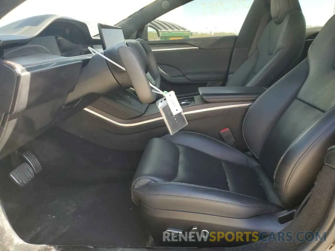 7 Photograph of a damaged car 5YJSA1E63MF451391 TESLA MODEL S 2021