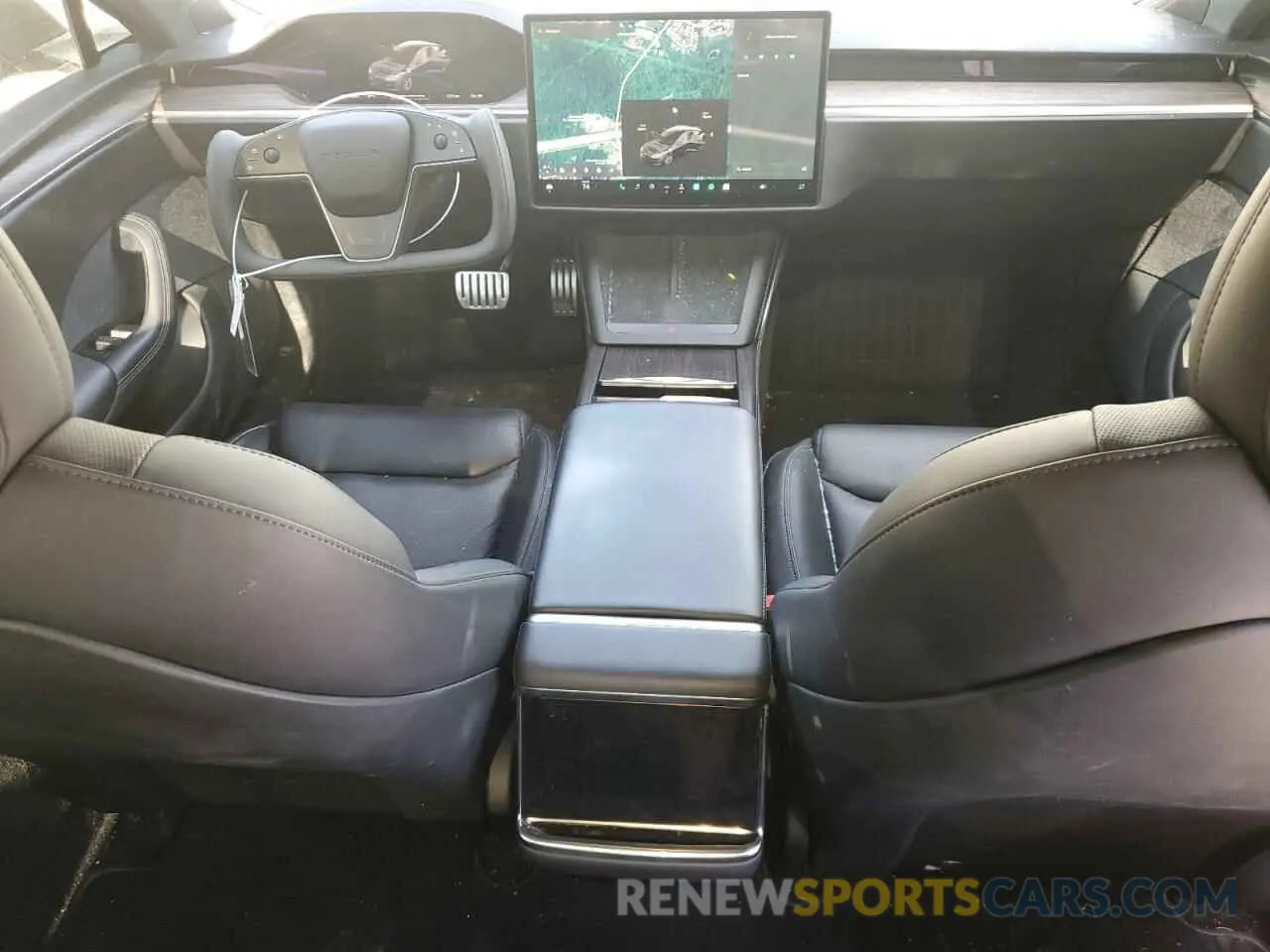 8 Photograph of a damaged car 5YJSA1E63MF451391 TESLA MODEL S 2021