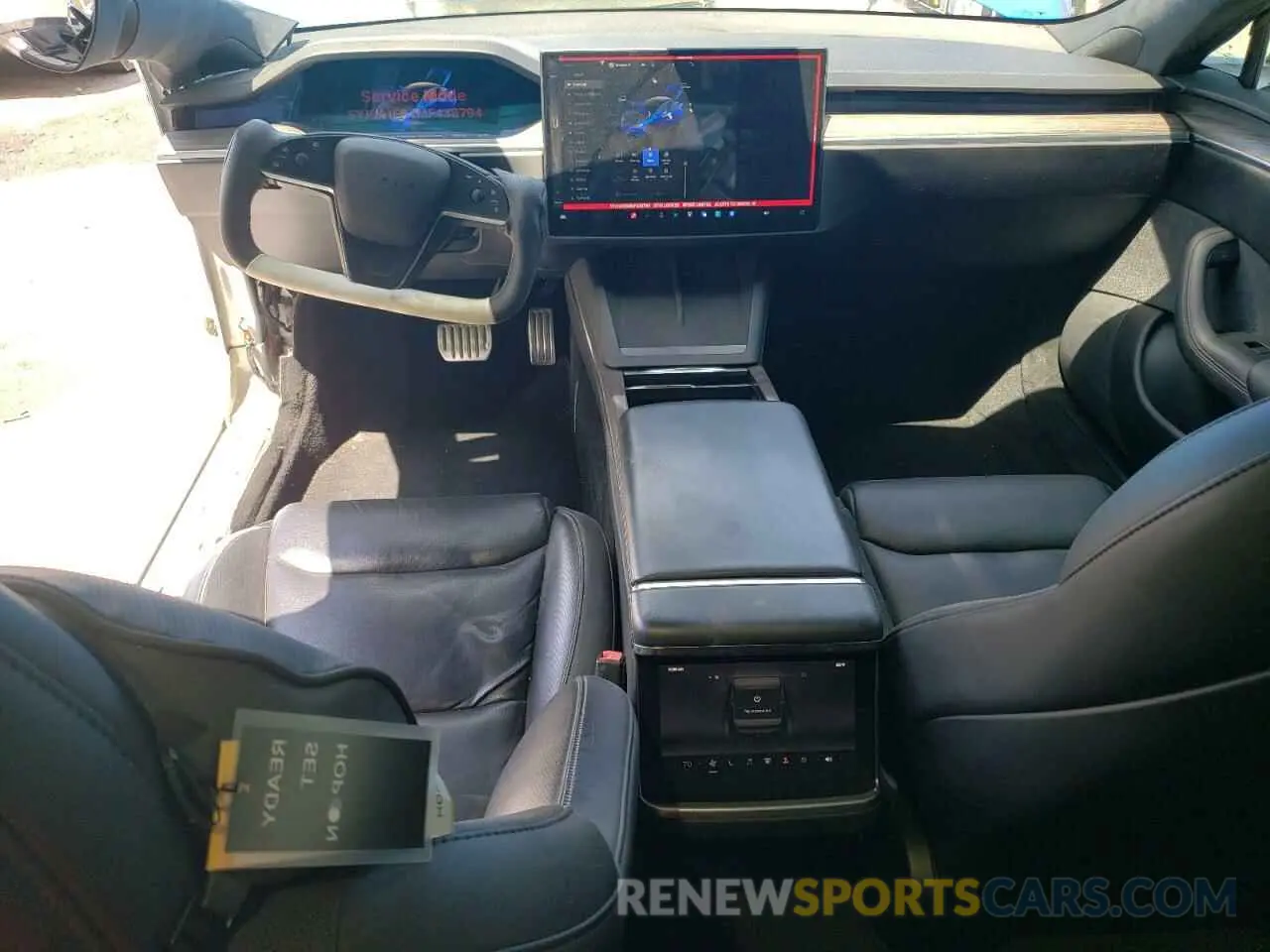 8 Photograph of a damaged car 5YJSA1E64MF438794 TESLA MODEL S 2021